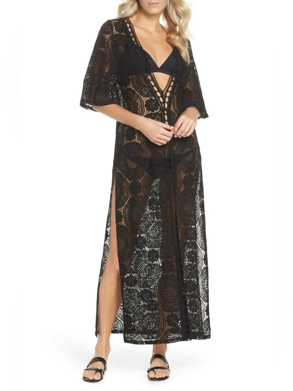 NWT Chelsea 28 Lace Swim Cover Up - Picture 2 of 2